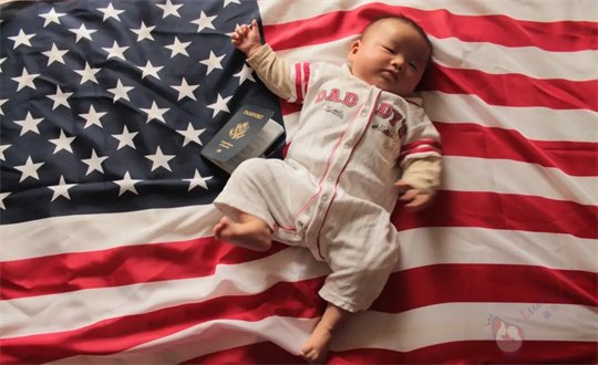 去美国产子后孩子马上就是美籍吗？